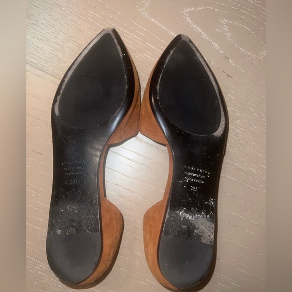 Jenni Kayne D’Orsay flats in brown suede - Picture 2 of 5